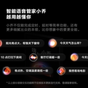 Aqara绿米 集悦智慧面板S1 自带网关 智能场景面板 小乔语音 星夜灰