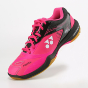 YONEX//尤尼克斯羽毛球鞋65Z女款柔软舒适运动鞋yy高弹缓震羽鞋 SHB65X2LEX_粉红/黑 37