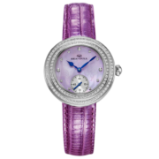 海鸥手表时尚镶钻复古手动机械爱都晚装女表719.750L 紫盘紫带