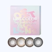 LineColor小直径自然美瞳月抛4片