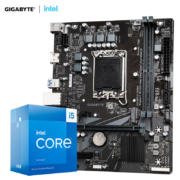 GIGABYTE 技嘉 主板CPU套装 H610M K DDR4+i5-13400F处理器 板U套装