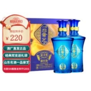 景芝 一品 蓝淡雅礼盒 芝麻香型 52度 500mL 2瓶
