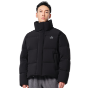 20点开始：伯希和 极光2.0 绒服800蓬防风加厚棉衣冬季户外抗寒鹅绒服男女外套 曜石黑【男款】 M