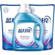 冬季衣物洗护：Bluemoon 蓝月亮 深层洁净洗衣液 1kg瓶装+1kg*2补充装