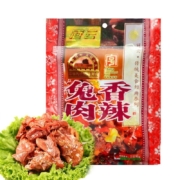 有券的上：冠云 香辣兔肉 168g*2袋（需拍2件）