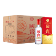 京东百亿补贴：泸州老窖 国窖1573 52度 浓香型 500ml*6 整箱装+赠五粮液品鉴小酒礼盒装 52度 50ml 典雅小礼盒