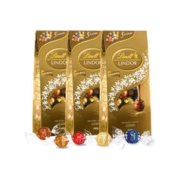 Lindt 瑞士莲 软心精选巧克力分享装休闲零食600g*3袋零食