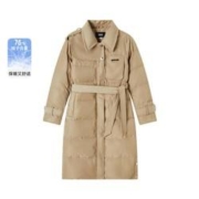 10点：Semir 森马 女士长款翻领冬羽绒服 107822113066