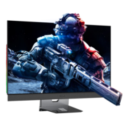 泰坦军团43英寸 4K 144Hz 智慧影音电竞屏 Type-C65W 2.1扬声器 无线投屏 可升降 支持壁挂 电脑显示器 G43S5