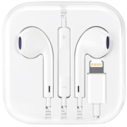 SSIOIZZ【即插即用】苹果耳机有线lightning扁头接口线控适用于iPhone14//13//12//11proMax//x入耳式XS 扁头通用xr/xs/8p/7Plus手机