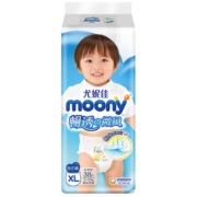 MOONY尤妮佳拉拉裤畅透系列 经典之选柔软(男女通用)XL38片(12-22kg)