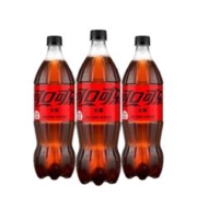 京喜特价版、有券的上：可口可乐（Coca-Cola） 汽水碳酸饮料零糖可乐888ml*3瓶