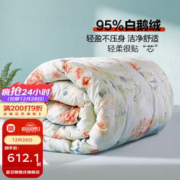 FUANNA 富安娜 诗悦 95白鹅绒夏被 203*229cm