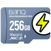 banq 256GB TF（MicroSD）存储卡 U3 V30 A1 4K V60Pro版 行车记录仪&家庭监控摄像头专用内存卡 读速100MB/s