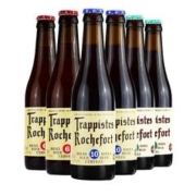 京东PLUS：Trappistes Rochefort 罗斯福 6号/8号/10号组合 修道院啤酒 6瓶比利时原装进口