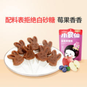 BESTORE 良品铺子 蓝莓苹果棒65g6支装棒棒糖小食仙儿童休闲零食健康0添加防腐剂