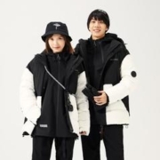 19日10点：马克华菲 男式羽绒服2023年秋冬新款连帽保暖外套女三防厚实情侣面包服