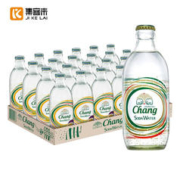 Chang 象牌 泰象（Chang）泰国原装进口 大象苏打水经典玻璃瓶泰象牌苏打气泡水 原味325ml*24瓶 整箱