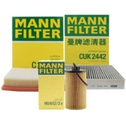曼牌滤清器 曼牌（MANNFILTER）滤清器三滤套装机滤空气滤空调滤新君威09-15款迈锐宝12-16款1.6T