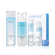 兰芝（LANEIGE）水衡凝肌水乳套装 清爽型(水225ml+乳145ml+面膜15ml)护肤品套装