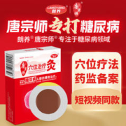 LANGYANG 朗养 唐宗师穴位治疗灸 穴位贴 糖尿病贴 用于糖尿病人群的辅助治疗 远红外贴 糖尿病足贴 1盒 穴位治疗灸