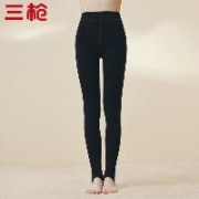 三枪 打底裤 女款 踩脚加绒 210g 2条装
