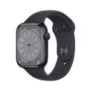 Apple 苹果 手表8 8智能运动电话手表血氧监测 2022新款 男女通用款 午夜色 铝金属 GPS 45mm