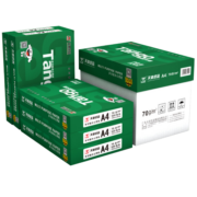 天章(TANGO)新绿天章A4打印纸 70g 500张*5包 双面打印复印纸 纸张洁白顺滑不卡纸 整箱2500张【匠心品质款】