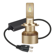 欧司朗（OSRAM）汽车led大灯 夜驰者H7 汽车灯泡远近光 一对【6000K超亮】12V/25W