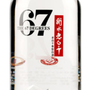 衡水老白干 67° 冰峰 67度高度白酒 礼盒装 750ml*2瓶