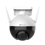 萤石 EZVIZ C8W 4mm 400万摄像头 无线WiFi室外双云台360°  防水防尘监控 手机远程 人形检测 H.265编码