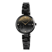 卡西欧（CASIO）SHEEN SHE-C1100BD金箔主题高端女表 时尚简约女表【送女生】 SHE-C1100BD-1AUPRJ