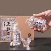 非遗制曲工艺，泰裕昌 五魁首 52度浓酱兼香型纯粮白酒100mL*5瓶*2件 送酒具7件套