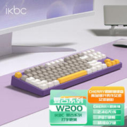 ikbc W200 87键 紫金时代 无线2.4GCherry红轴 无光
