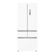 预售、PLUS会员：Midea 美的 60厘米薄系列 BCD-424WFPZM(E) 风冷多门冰箱 424L 白色