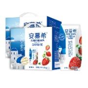 伊利 草莓酸奶205gx12盒x