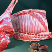 谷开元 宁夏滩羊肉 现杀全羊半只羊腿羊排年货礼盒10斤组合：5斤羊腿+5斤羊排