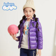Baleno Junior 班尼路童装秋冬男童女童连帽羽绒服外套中大童 7985-44P 130cm