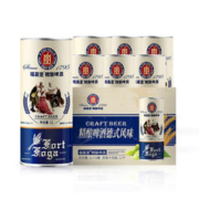 福嘉堡 原浆德式风味艾尔白精啤酒 1L*6罐