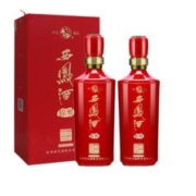 西凤酒 凤香型白酒 商务宴请 52度 500mL 2瓶 绵雅