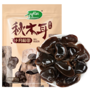 plus会员、概率券：十月稻田 东北秋黑木耳150g