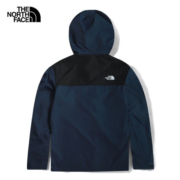 北面（The North Face）冲锋衣男装女装2023秋季新款户外运动拼接色上衣防风夹克外套 8K2/蓝色 L/175