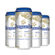 截至29日晚20点、临期品：Hoegaarden 福佳 比利时小麦白啤酒 310ml*4罐