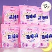 再降价、PLUS会员：七度空间 动物君萌睡裤 夜用安睡裤 M-L码 12片*2件