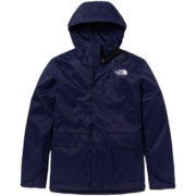 北面（The North Face）冲锋衣男春新款可配内胆三合一夹克上衣运动户外舒适防风防水外套 8K2/蓝色/外壳 2XL
