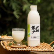 花田巷子 米酒长安米酿1L瓶装低度微醺米露甜酒稠酒
