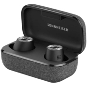森海塞尔（Sennheiser） MOMENTUM 真无线木馒头三代蓝牙入耳式耳机 降噪HIFI耳机 真无线二代（黑色）