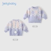 JELLYBABY 儿童线衫女童套头毛衣