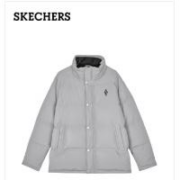 PLUS会员： SKECHERS 斯凯奇 男子梭织短款羽绒外套 多款可选