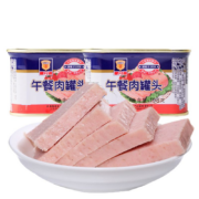 PLUS会员、需首购礼金：MALING 梅林 午餐肉罐头 198g*2